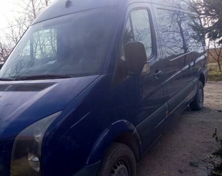 Синий Фольксваген Крафтер, объемом двигателя 2.5 л и пробегом 255 тыс. км за 9600 $, фото 1 на Automoto.ua