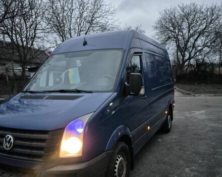 Синий Фольксваген Крафтер, объемом двигателя 2 л и пробегом 446 тыс. км за 9900 $, фото 1 на Automoto.ua