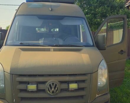 Зеленый Фольксваген Крафтер, объемом двигателя 3 л и пробегом 621 тыс. км за 6000 $, фото 1 на Automoto.ua