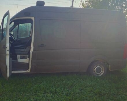 Зеленый Фольксваген Крафтер, объемом двигателя 3 л и пробегом 621 тыс. км за 6000 $, фото 4 на Automoto.ua