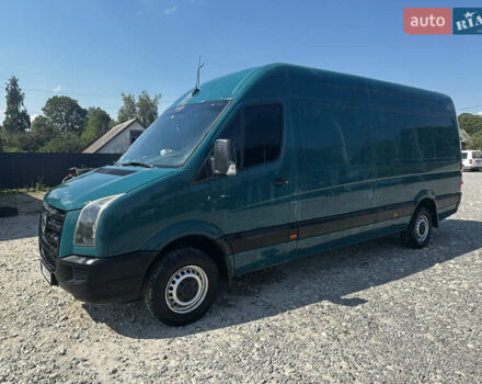 Зеленый Фольксваген Крафтер, объемом двигателя 2.46 л и пробегом 870 тыс. км за 9000 $, фото 1 на Automoto.ua