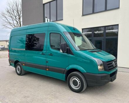 Зеленый Фольксваген Крафтер, объемом двигателя 2 л и пробегом 231 тыс. км за 8500 $, фото 2 на Automoto.ua