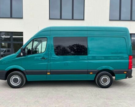 Зеленый Фольксваген Крафтер, объемом двигателя 2 л и пробегом 231 тыс. км за 8000 $, фото 4 на Automoto.ua