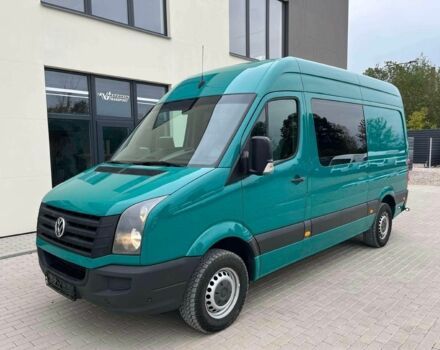Зеленый Фольксваген Крафтер, объемом двигателя 2 л и пробегом 231 тыс. км за 8500 $, фото 1 на Automoto.ua