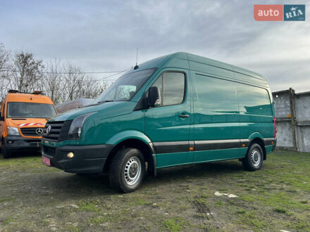 Зеленый Фольксваген Крафтер, объемом двигателя 2 л и пробегом 212 тыс. км за 13999 $, фото 1 на Automoto.ua