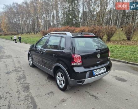 Черный Фольксваген Кросс Поло, объемом двигателя 1.4 л и пробегом 119 тыс. км за 6800 $, фото 6 на Automoto.ua