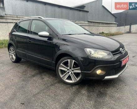 Черный Фольксваген Кросс Поло, объемом двигателя 1.2 л и пробегом 135 тыс. км за 10300 $, фото 6 на Automoto.ua