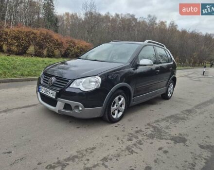 Черный Фольксваген Кросс Поло, объемом двигателя 1.4 л и пробегом 119 тыс. км за 6500 $, фото 1 на Automoto.ua
