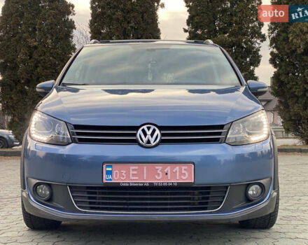 Синий Фольксваген Кросс Туран, объемом двигателя 2 л и пробегом 266 тыс. км за 11700 $, фото 2 на Automoto.ua