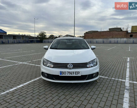 Белый Фольксваген Эос, объемом двигателя 1.98 л и пробегом 245 тыс. км за 9600 $, фото 1 на Automoto.ua