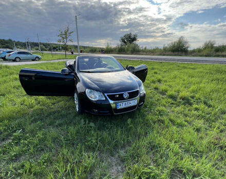 Черный Фольксваген Эос, объемом двигателя 1.4 л и пробегом 260 тыс. км за 7400 $, фото 21 на Automoto.ua