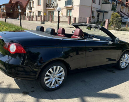 Черный Фольксваген Эос, объемом двигателя 1.4 л и пробегом 260 тыс. км за 7400 $, фото 4 на Automoto.ua