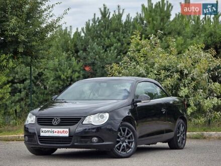 Черный Фольксваген Эос, объемом двигателя 2 л и пробегом 124 тыс. км за 6199 $, фото 1 на Automoto.ua