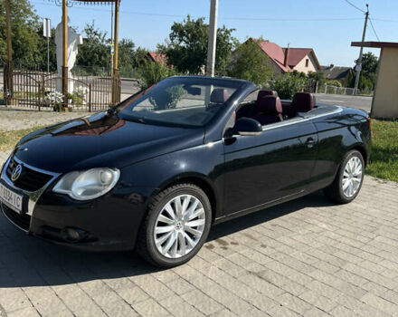 Черный Фольксваген Эос, объемом двигателя 1.4 л и пробегом 260 тыс. км за 7400 $, фото 1 на Automoto.ua