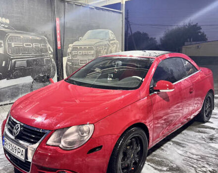 Красный Фольксваген Эос, объемом двигателя 1.98 л и пробегом 230 тыс. км за 8000 $, фото 6 на Automoto.ua