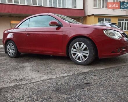 Красный Фольксваген Эос, объемом двигателя 2 л и пробегом 192 тыс. км за 5600 $, фото 11 на Automoto.ua