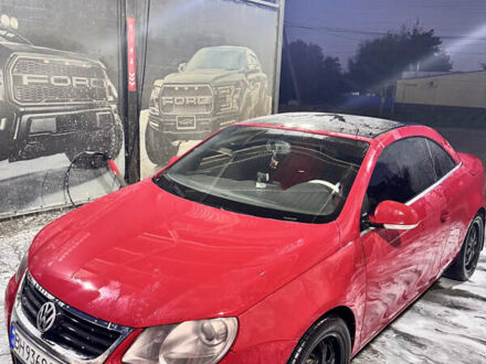 Фольксваген Эос 2007 в Киеве на Automoto.ua Красный Фольксваген Эос, объемом двигателя 1.98 л и пробегом 230 тыс. км за 8000 $, фото 1 на Automoto.ua