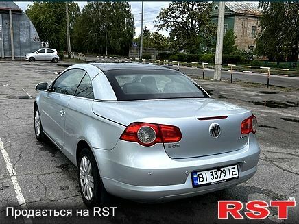 Серый Фольксваген Эос, объемом двигателя 2 л и пробегом 137 тыс. км за 5100 $, фото 2 на Automoto.ua