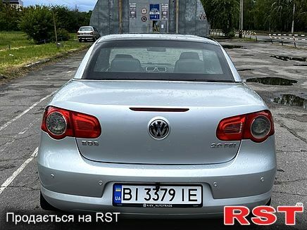 Серый Фольксваген Эос, объемом двигателя 2 л и пробегом 137 тыс. км за 5100 $, фото 1 на Automoto.ua