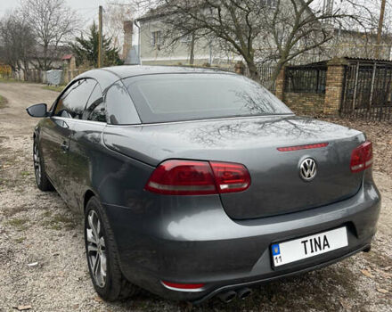 Серый Фольксваген Эос, объемом двигателя 1.98 л и пробегом 203 тыс. км за 9500 $, фото 5 на Automoto.ua
