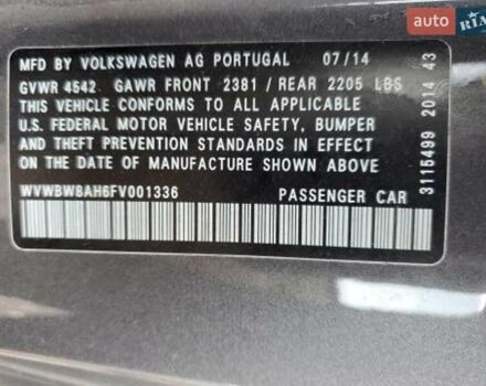 Серый Фольксваген Эос, объемом двигателя 2 л и пробегом 97 тыс. км за 8500 $, фото 14 на Automoto.ua