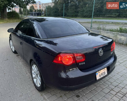 Синий Фольксваген Эос, объемом двигателя 1.98 л и пробегом 215 тыс. км за 7500 $, фото 15 на Automoto.ua