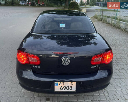 Синий Фольксваген Эос, объемом двигателя 1.98 л и пробегом 215 тыс. км за 7500 $, фото 17 на Automoto.ua
