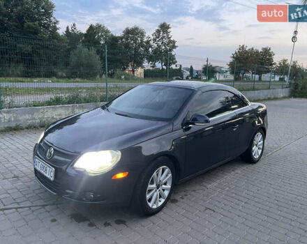 Синий Фольксваген Эос, объемом двигателя 1.98 л и пробегом 215 тыс. км за 7500 $, фото 2 на Automoto.ua