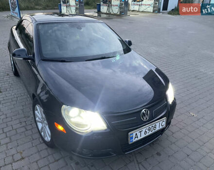Синий Фольксваген Эос, объемом двигателя 1.98 л и пробегом 215 тыс. км за 7500 $, фото 1 на Automoto.ua