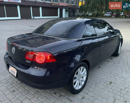 Синий Фольксваген Эос, объемом двигателя 1.98 л и пробегом 215 тыс. км за 7500 $, фото 22 на Automoto.ua