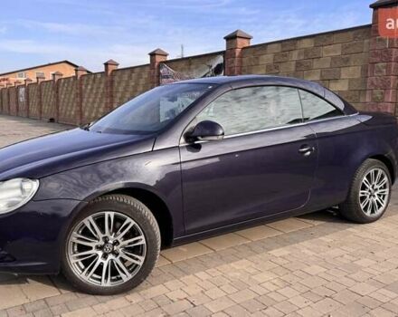 Синий Фольксваген Эос, объемом двигателя 2 л и пробегом 238 тыс. км за 6999 $, фото 1 на Automoto.ua