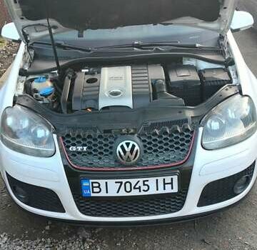 Белый Фольксваген Гольф ГТИ, объемом двигателя 1.98 л и пробегом 225 тыс. км за 5900 $, фото 14 на Automoto.ua