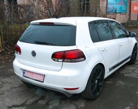 Белый Фольксваген Гольф ГТИ, объемом двигателя 1.4 л и пробегом 210 тыс. км за 5600 $, фото 2 на Automoto.ua