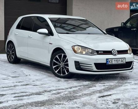 Белый Фольксваген Гольф ГТИ, объемом двигателя 1.98 л и пробегом 90 тыс. км за 13700 $, фото 1 на Automoto.ua