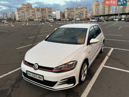 Белый Фольксваген Гольф ГТИ, объемом двигателя 1.98 л и пробегом 65 тыс. км за 25400 $, фото 1 на Automoto.ua