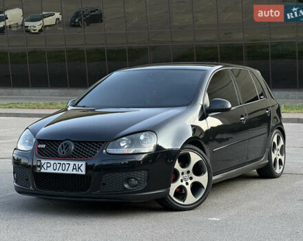 Черный Фольксваген Гольф ГТИ, объемом двигателя 2 л и пробегом 280 тыс. км за 7199 $, фото 1 на Automoto.ua