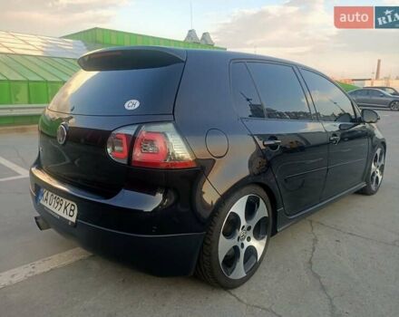 Черный Фольксваген Гольф ГТИ, объемом двигателя 2 л и пробегом 223 тыс. км за 9299 $, фото 5 на Automoto.ua