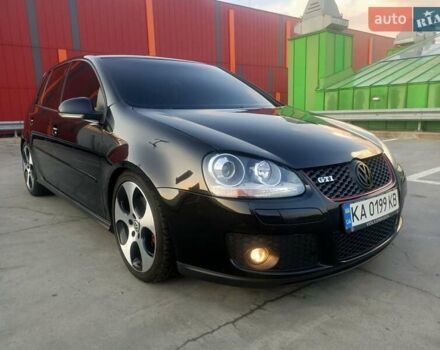 Черный Фольксваген Гольф ГТИ, объемом двигателя 2 л и пробегом 223 тыс. км за 9299 $, фото 7 на Automoto.ua