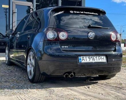 Черный Фольксваген Гольф ГТИ, объемом двигателя 2 л и пробегом 228 тыс. км за 5700 $, фото 4 на Automoto.ua