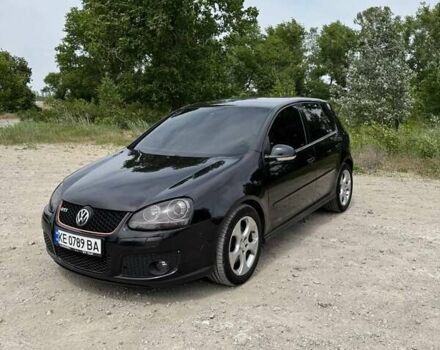 Черный Фольксваген Гольф ГТИ, объемом двигателя 2 л и пробегом 200 тыс. км за 7300 $, фото 1 на Automoto.ua