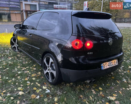 Черный Фольксваген Гольф ГТИ, объемом двигателя 1.98 л и пробегом 252 тыс. км за 6500 $, фото 3 на Automoto.ua