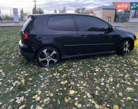 Черный Фольксваген Гольф ГТИ, объемом двигателя 1.98 л и пробегом 252 тыс. км за 6500 $, фото 5 на Automoto.ua