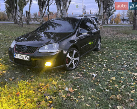 Черный Фольксваген Гольф ГТИ, объемом двигателя 1.98 л и пробегом 252 тыс. км за 6500 $, фото 1 на Automoto.ua