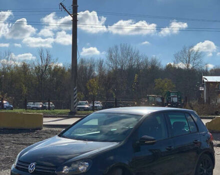 Черный Фольксваген Гольф ГТИ, объемом двигателя 1.4 л и пробегом 222 тыс. км за 9700 $, фото 13 на Automoto.ua