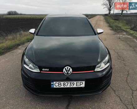 Черный Фольксваген Гольф ГТИ, объемом двигателя 1.98 л и пробегом 161 тыс. км за 11250 $, фото 1 на Automoto.ua
