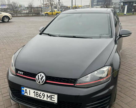 Черный Фольксваген Гольф ГТИ, объемом двигателя 1.98 л и пробегом 117 тыс. км за 14500 $, фото 1 на Automoto.ua