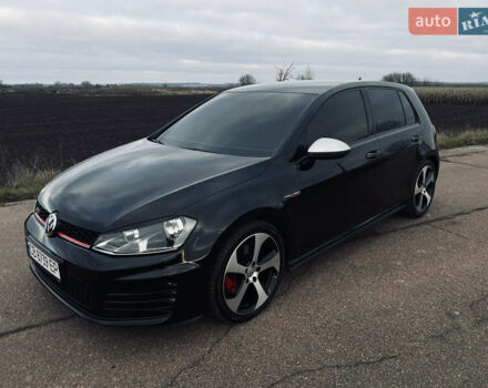 Черный Фольксваген Гольф ГТИ, объемом двигателя 1.98 л и пробегом 161 тыс. км за 11250 $, фото 2 на Automoto.ua