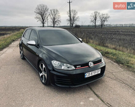 Черный Фольксваген Гольф ГТИ, объемом двигателя 1.98 л и пробегом 161 тыс. км за 11250 $, фото 3 на Automoto.ua