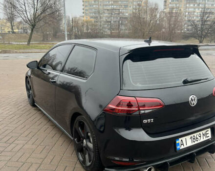 Черный Фольксваген Гольф ГТИ, объемом двигателя 1.98 л и пробегом 117 тыс. км за 14500 $, фото 4 на Automoto.ua