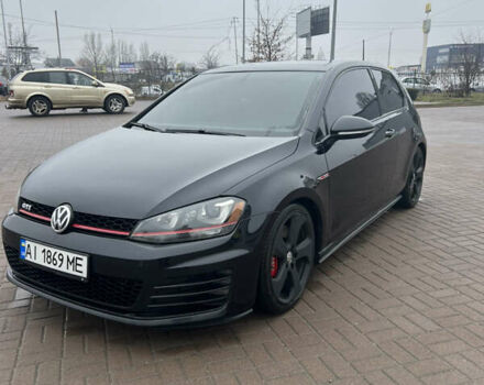 Черный Фольксваген Гольф ГТИ, объемом двигателя 1.98 л и пробегом 117 тыс. км за 14500 $, фото 2 на Automoto.ua